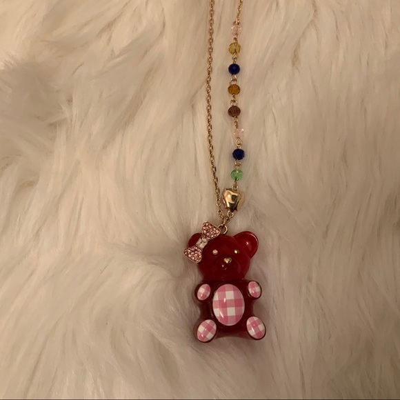 Betsey Johnson Gummy Bear Necklace- NWT - Picture 14 of 15